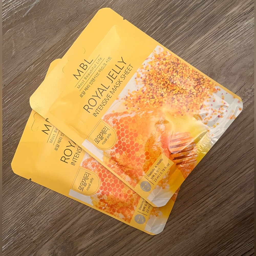 2 Royal Jelly Face mask